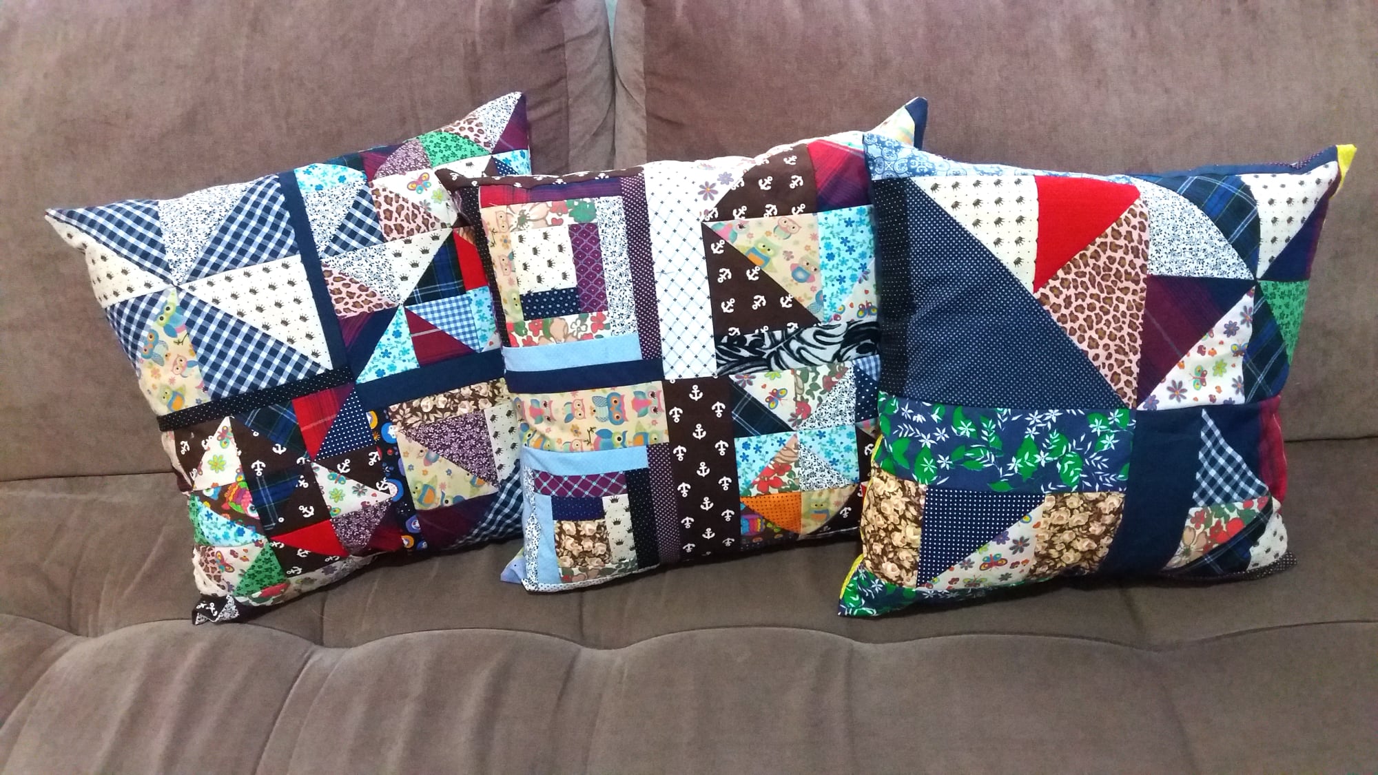 Almofada de Retalhos