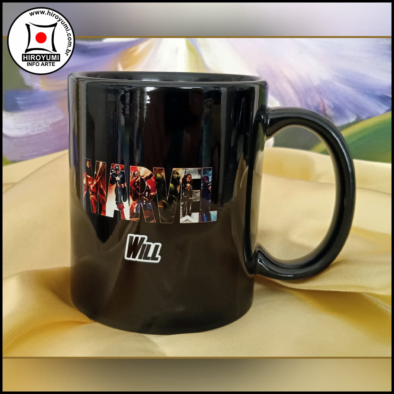 Caneca Cerâmica Preta