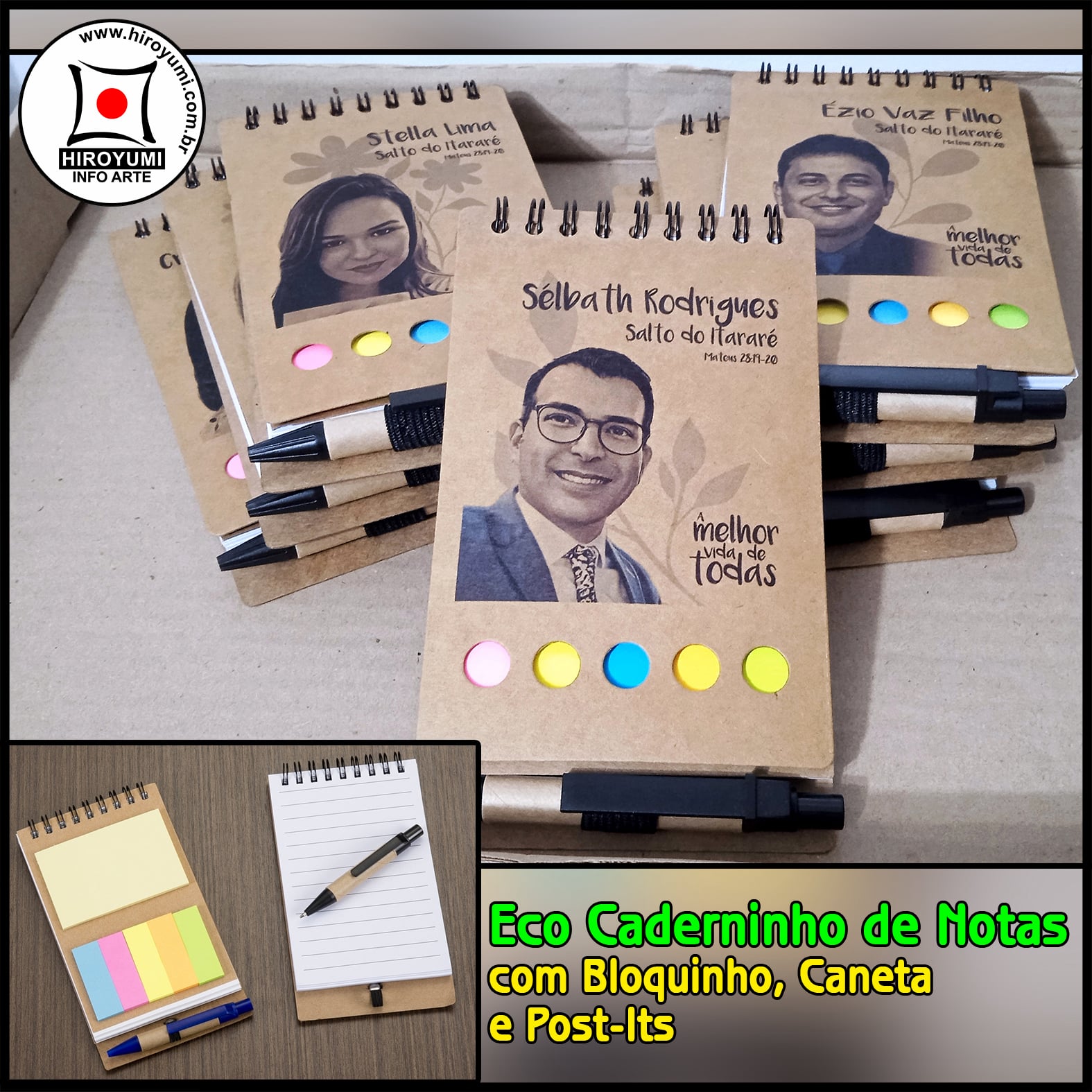 Eco Caderninho de Notas