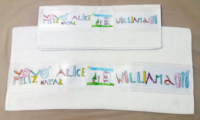 Toalhas personalizadas