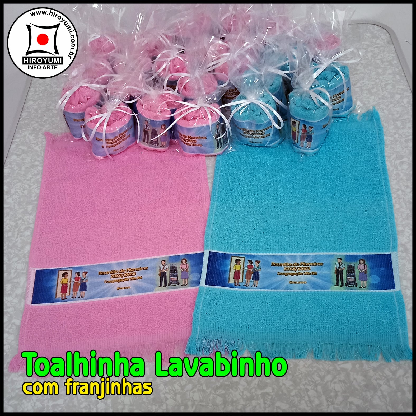 Toalhinha mini-lavabo