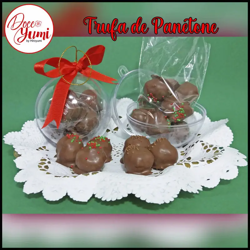 Mini Trufas de Panetone